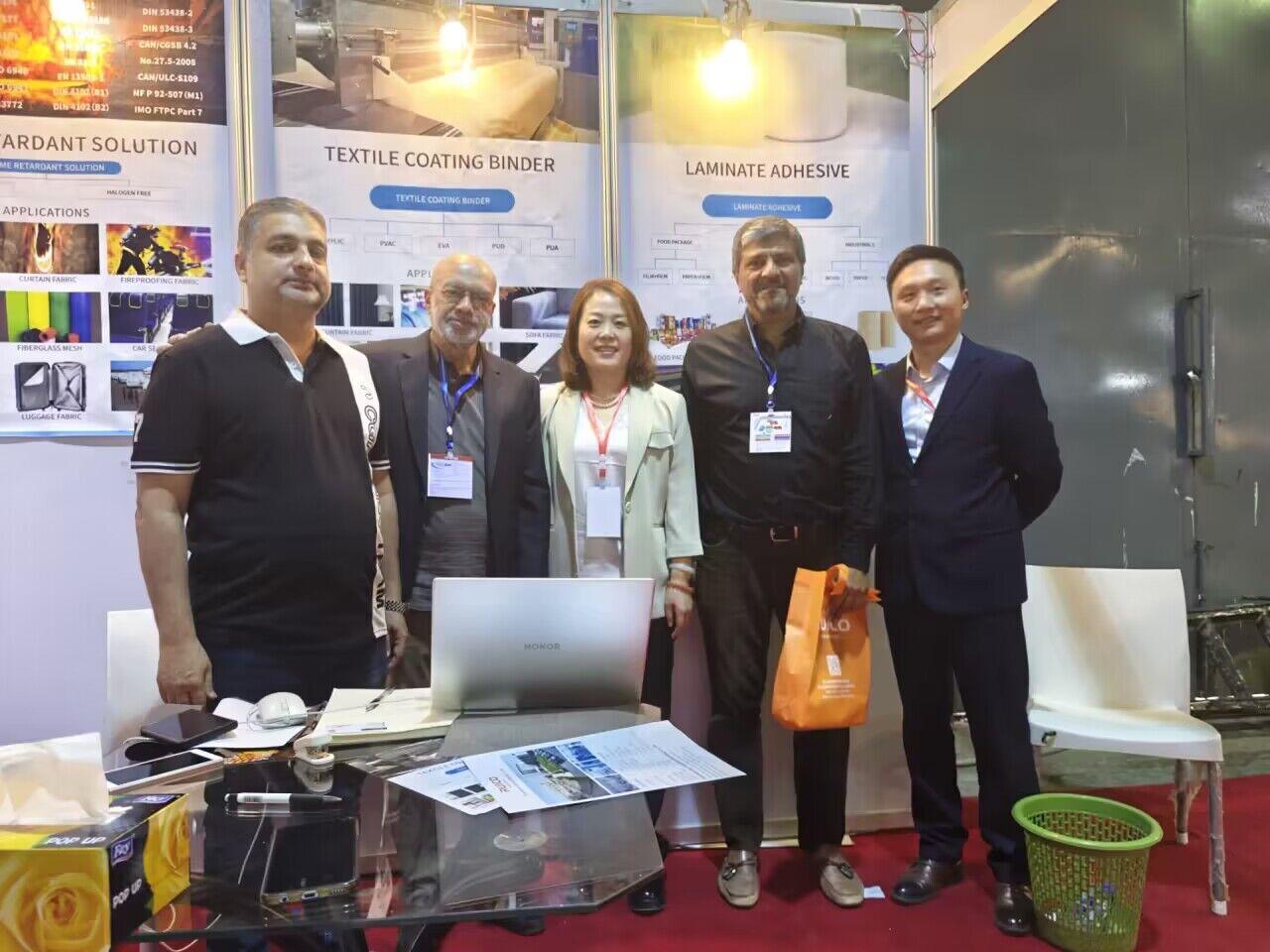 شاركت شركة Zhejiang Ruico Advanced Materials Co., Ltd. في معرض المنسوجات الآسيوي السادس والعشرين